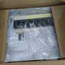 Pull out Cabinet Organizer, Expandable(12"-20") Heavy Duty Slide out Drawers Fixed with Adhesive Nano Film for Pots, Roll out Shelf Storage for Kitchen Base Cabinet, Pantry, Bathroom Cupboard (White)