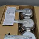 Designers Fountain Led Recessed Ceiling Light Housings, 6 Pack 6 Inch IC Shallow Remodel Can Lighting Fixture Housing, 10 AWG Wire Nuts, Silver, EVR6SLICRAT-N-6