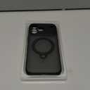 360 Spin Magnetic Stand for iPhone 17 Pro Max Case, Fit for MagSafe, All Around 4X Military-Grade Protection,Full Camera Protection,Anti-Slip Slim Phone Case for iPhone 17 Pro Max 6.9",Midnight Black