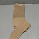 ZCLIKE Medical Compression Pantyhose Closed Toe Stockings for Women&Men 20-30mmHg All-Season Comfort Advanced Support for Varicose Veins Edema DVT Plus Size (Beige)