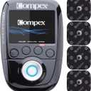 Compex Wireless USA 2.0 Muscle Stimulator w/ TENS Bundle Kit: Muscle Stimulation Machine, with Snap Electrodes,Programs, Wireless PODs etc, Black