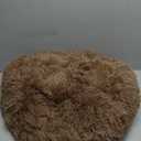 MIXJOY Orthopedic Dog Bed Comfortable Donut Cuddler Round Pet Beds Ultra Soft Washable Dog and Cat Cushion (20''/23''/30'') (23'', Brown)