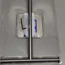 RUACQ Hand Towel Stand, 16" T-Shape Hand Towel Holder Stand for Bathroom, Kitchen and Countertop Towel Holder 304 Stainless Steel Hand Towel Rack with Weighted Base (Brushed Nickel)