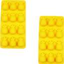 2 Pack Chocolate Molds,12-Cavities Silicone Pineapple Mold for Chocolate, Candy, Cake Decoration, Jelly