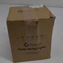 Brightown Outdoor String Lights 25FT G40 Globe Patio Lights with 27 Edison Glass Bulbs(2 Spare), Waterproof Connectable Hanging Light for Backyard Porch Balcony Party Decor, E12 Socket Base, Black