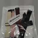 5 Pack Elastic Nylon Watch Bands Compatible for Fitbit Charge 6/Fitbit Charge 5, Adjustable Breathable Replacement Stretchy Nylon Loop Wristband Sport Strap for Women Men (Black+Grey+Wine Red+Pink Sand+Beige)