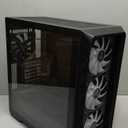 Montech AIR 903 MAX, E-ATX Mid Tower Case, High Airflow, 3X 140mm ARGB PWM & 1x 140mm PWM Fans Pre-Installed, Tempered Glass Side Panel, Mesh Front, Type-C, Support 4090 GPUs, Black