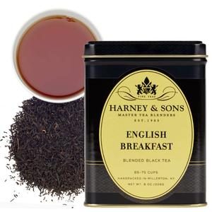 Harney & Sons English Breakfast, Loose Leaf Black Tea, 8 Ounce (Pack of 1) (packaging may vary), EXP JULY/30/2027