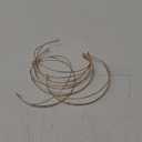 GORGECRAFT 6pcs Double-Layer Hair Bands Light Gold Double Row Metal Headbands Metal Thin Wire Headband for Women Wedding Hair DIY Crafts Accessories