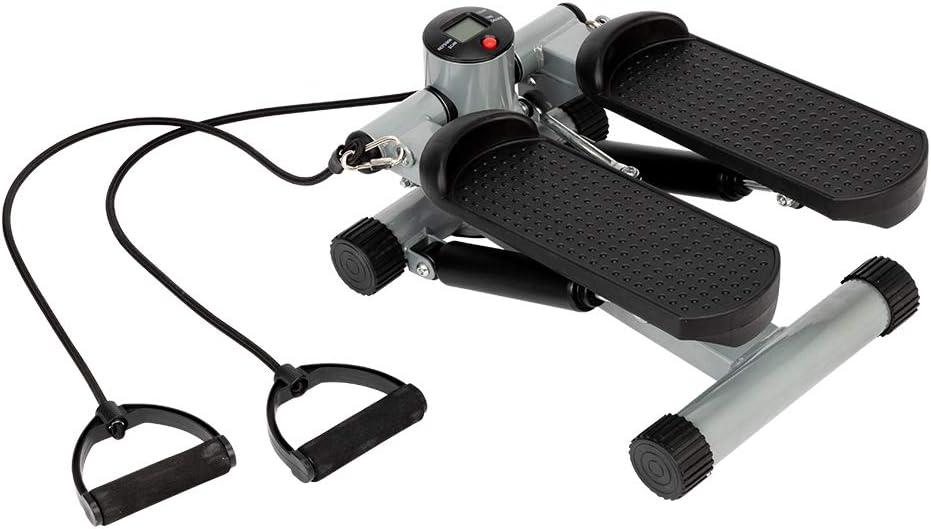 Steppers for Exercise,Stair Stepper with Resistance Bands,Health & Fitness Mini Stepper Stair Stepper Exercise Equipment,Air Stair Climber Stepper Exercise Machine