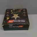 Kesfitt Christmas Tree Topper with 10M Warm Light Cord, Tree Top Star Decoration with 6 Projection Modes, Gold Tree Topper Lighted 3D Glitter Dynamic Projection for Xmas Party Holiday