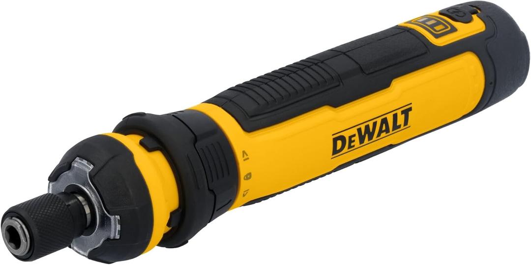 DEWALT Cordless Screwdriver, 4V USB Rechargeable Electric Screwdriver, LED Light, FLEXDRIVE Control, Compact, Ergonomic (DWHT66719)
