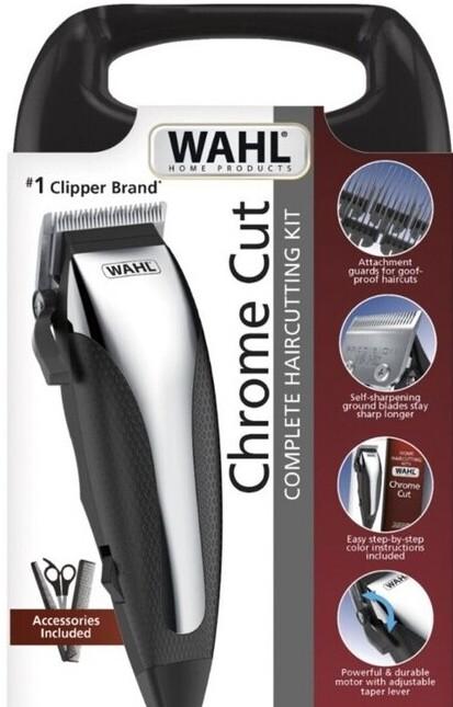 Wahl Chrome Cut 22 Piece Haircutting Kit