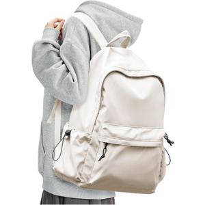 BJLFS Large White Backpack for Women Men, Gym Backpack for Women Foldable Outdoor Weekender Gym Bag, Waterproof Sports Back Pack & Dance Yoga travel Bag