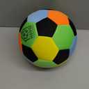 in The House Soccer Ball - Indoor Size 4 Padded Soccer Ball for Girls (Ages 3+), Boys (Ages 3+) & Adults - Bring Soccer Practice Home - Perfect for Juggling - Gift for Soccer Player (Brilliant Bright)