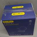 DLLT LED Recessed Ceiling Light: 6 Pack 8 Inch Slim Recessed Lighting for Kitchen - 5CCT Dimmable Canless Wafer Downlight for Living Room - 1800LM Brightness 6W LED Can Lights for Bedroom ETL FCC