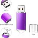 K&ZZ 5 Pack 64GB Flash Drive 64 GB USB Flash Drives USB 2.0 Thumb Drive Gig Zip Drive Stick 64G Flash Memory Stick Jump Drives for PC Laptop, Multicolored