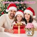 2 x Funny Crochet Sheep Daughter Gifts,Daughter Christmas Birthday Gifts from Mom Dad,Handmade I Wool Always Love Ewe the Best Easter Graduation Stocking Stuffers for Kids Adult Bonus Step Daughter in Law