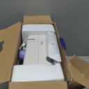 Stoigeld Sewing Machine for Beginners with 20Pcs Fabric & 32Pcs Sewing Threads Kit,Portable Sewing Machine with 12 Built-in Stitches & 2 Speed(High-Low Speeds)-SM-725 (Blue,white)