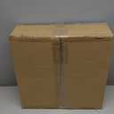 16.5'' Semi Flush Mount Ceiling Light, 3-Light Gold Ceiling Light Fixture with 2-Layer White Plush Shade, Farmhouse Drum Close to Ceiling Light for Living Room, Hallway, Bedroom, Kitchen, Dining Room