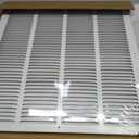 Return Air Grille for 20"x20" inch Duct Opening,Air Return Vent Cover for Wall or Ceiling,AC Wall Vent Cover Grill HVAC Cold Air Intake Grille Without Filter Housing,Outer Dimension:21.75"WX21.75"H, For 20''W20''H-Duct Opening