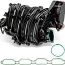 283102GGA0 Intake Manifold with Runner Control Motor Compatible with Hyundai Kia 2015-2019 Sonata 2018-2021 Tucson 2019-2020 Santa Fe 2018 Santa Fe Sport 2016-2020 Optima 2016-2020 Sorento L4 2.4L