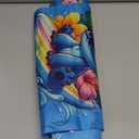 2Pcs Blue Cartoon Birthday Porch Sign Door Hanging Banner Party Supplies for Kids Door Decorations