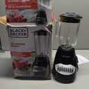BLACK+DECKER BL2010 Standard Blender, 10-Speed + Pulse, 5 Cup, Glass Jar - Black
