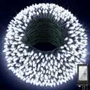 470FT Christmas Lights Outdoor, 1500 LED Christmas Tree Decoration Lights with 12 Modes & Timer Memory, Dimmable Plug In Waterproof LED Xmas Light for Yard Trees Wedding Party Holiday Cool White