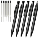 Cambond Ballpoint Pens Wood Pen - Fancy Pens with Gift Box Christmas Gift Nice Pens Set for Men Women Employee Journaling Executive Black Ink 1.0mm, 3 Pens with 3 Extra Refills