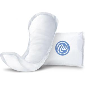 Nexwear Incontinence Pads for Women, Skin-Safe Design, Maximum Absorbency Bladder Control Pads for Leaks, Disposable, Discreet, Individually Wrapped, 12 in, 30 Count, 1 Pack