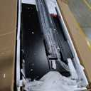 YITAHOME U Shaped Desk with Power Outlets & LED Lights, 79" Reversible L Shaped Desk with Drawers, Corner Computer Desk Office Desk with Monitor Stand & Storage Shelves, Black