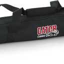 Gator Cases Dual Compartment Sub Pole Bag; Holds (2) Speaker Subwoofer Poles up to 42" Length (GPA-SPKRSPBG-42DLX)
