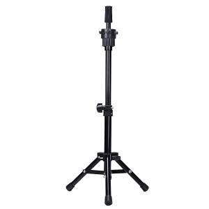 AliLeader 25 Inch Wig Head Stand Adjustable Mannequin Head Stand Wig Stand Tripod with Head Adjustable Wig Tripod Stand for Training Heads and Canvas Block Head