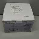 Kusini Drink Fountain for Parties - 1.5 Gal, 3 Tier Punch Bowl Drink Tower, LED Base, 4 Reusable Cups - Drink Dispenser Machine for, Juice, Punch, Pani Puri Fountain for Party Hosting Supplies