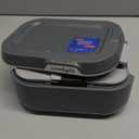 Crock-Pot 28-Ounce Mini Electric Heated Lunch Box, Portable Food Warmer, Perfect for Travel, Car, On-the-Go, Keeps Food Warm, Spill-Free, Dishwasher-Safe, Ideal Gift for Men and Women, Gray (3.5 Cups)