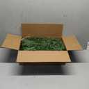 9 Feet Pre-Lit Christmas Garland, Mixed Pine Decorated with Frosted Berries, Pinecones, 50 LED with Timer, Battery Operated, for Mantle Staircase Indoor and Outdoor (Green White)