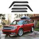 4pcs Out-Channel Window Deflectors for Ford Flex 09-19 Dark Smoke 94079