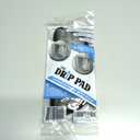 Refrigerator Drip Catcher for Water Tray, Protects Ice and Water Dispenser Pan From Spills, Mineral Build-Up and Water Splatter (2 pack, Black) (Rectangular)