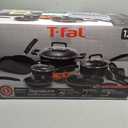T-Fal Signature Nonstick Pots and Pans Set 12 Piece, Oven Broiler Safe 350F, Kitchen Cookware Set w/Fry Pans, Saucepans, Saute Pan, Dutch Oven, Griddle, Kitchen, Home, Dishwasher Safe, Black