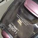 Canister Vacuum Cleaner, 32Kpa 1600W Cyclon Power, Dust Full Indicator, Double HEPA Filters, 3.7Qt Large Capacity, Lightweight Vac for Hard Floors, Carpets, Pet Hair, Pink