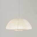 Paper Lanterns 20inch Large Paperlampshade Hanging Rice Paper Lamp.SemicircularPendant Light Shade Chinese Lantern for indoor bedroom,living room.home gift for her (pure white)