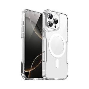 ATUTEN for iphone16 pro case Compatible with Magsafe, Military Grade Protection, Anti Yellowing Resistant Slim Magnetic Case, Fingerprint Resistant, Lens Full Cover (6.3") White 2 Pack