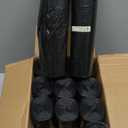 35-40 Gallon Black Trash Bags 120 Count - 35" x 40" Large Garbage Bags, 30+ Gallon Strong Trash Can Liners for Home, Commercial Use,Yard Waste, Bulk