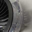 Misting Stroller Fan, 6000mAh Battery Operated Portable Fan with Light & 360 Pivoting, Personal Fans with Flexible Tripod for Baby, Office, Travel,Treadmill,Outdoors (Black)