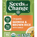 SEEDS OF CHANGE Organic Quinoa & Brown Rice 8.5 Ounce (Pack of 10), Best Before 09/20