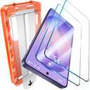 UniqueMe for S26 Ultra Screen Protector - 2 PACK Tempered Glass for Samsung Galaxy S26 Ultra,[Fingerprint Unlocking] Easy Installation,Bubble-Free,9H Hardness,HD-Clear,3D Full-coverage