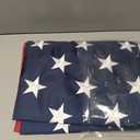 American Flag 4x6 Ft for Outside, Heavy Duty Nylon US Flags for High Wind Outdoor, Fade Resistant and Waterproof USA Flag with Embroidered Stars, Sewn Stripes, Brass Grommets