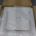 Bathroom Exhaust Fan 10" Panel Ultra Quiet without Light8x8 Mount, 110CFM, 4" Duct for Bathroom/Garage/Home (8in(Hole Size))