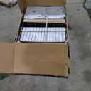 Dog Playpen Portable Outdoor Dog Fence, Dog Playpen for Large/Medium/Small Dogs, Dog Fences for The Yard with Doors Foldable Metal